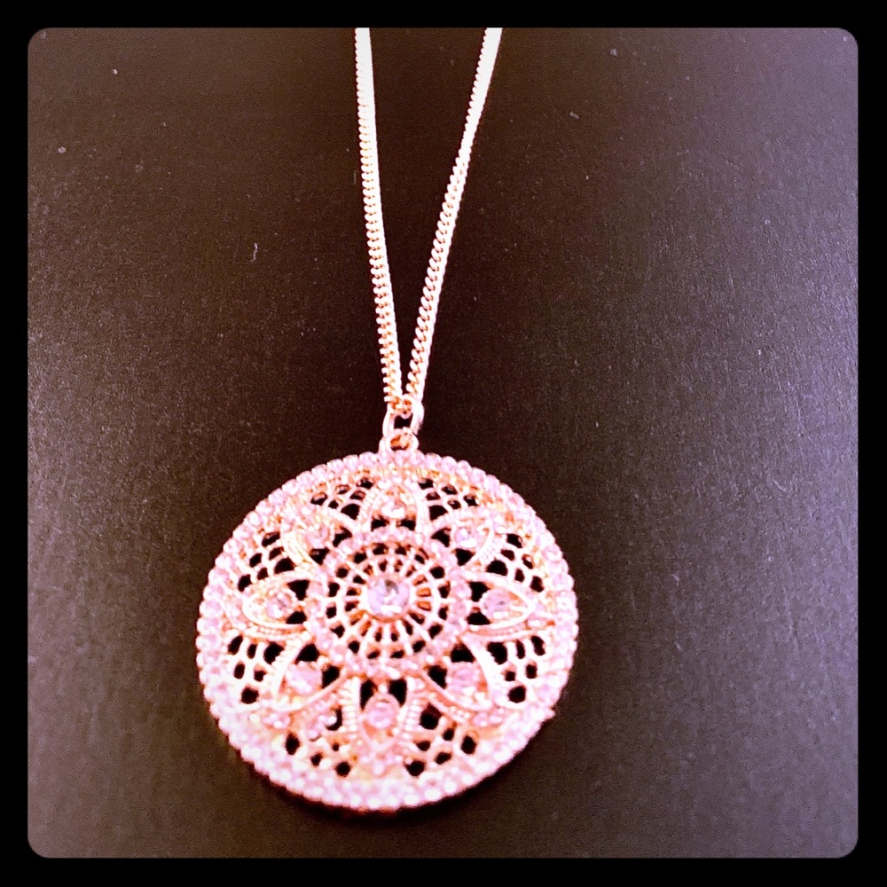 Pendant Necklace Rose Gold